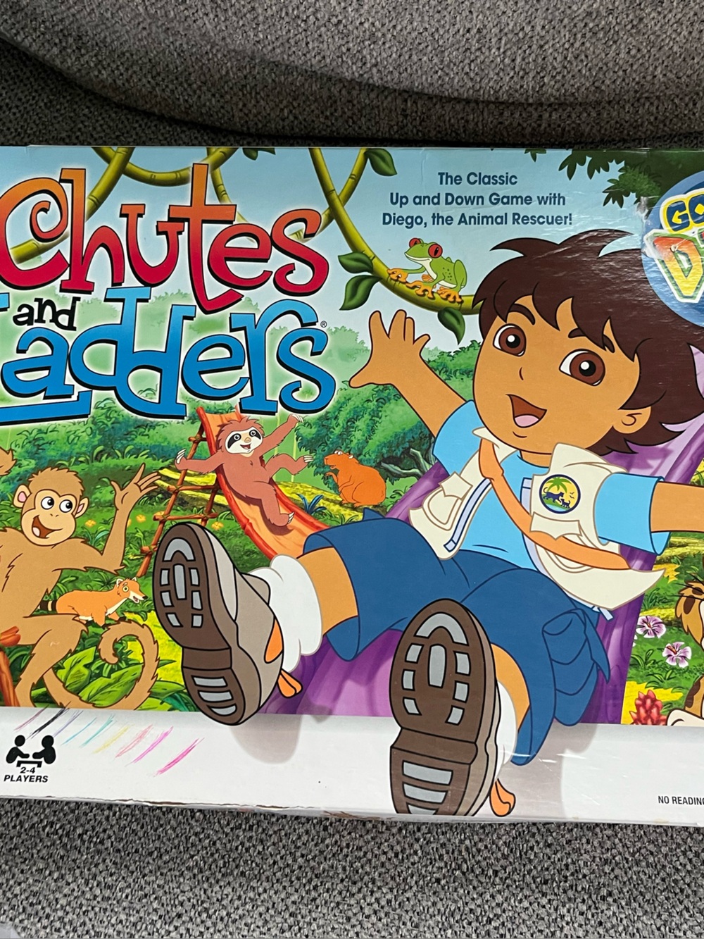 Go Diego go chutes and ladders board game